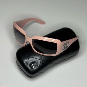 Chanel Pink Sunglasses